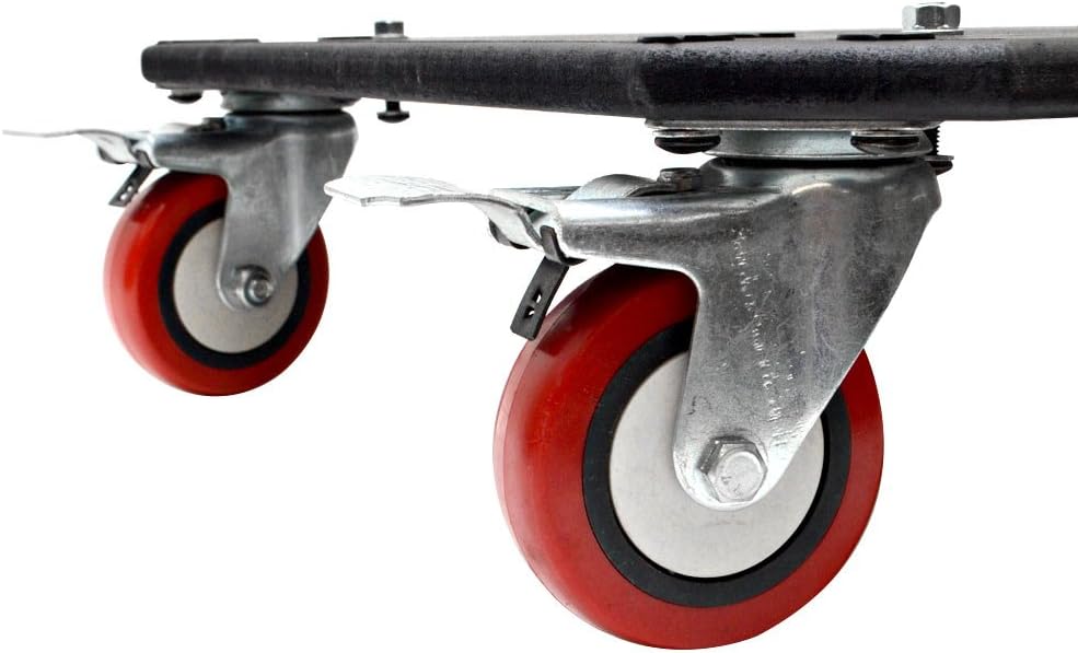 Seismic Audio - SA-Cboardww - Replacement Caster Board Kit - for PA/DJ Pro Audio Road Cases or Flight Cases