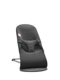 BabyBjörn Bouncer Bliss, Charcoal Gray, 3D Jersey 2-in-1 Adjustable Baby Bouncer Seat and Toddler Chair, Newborn to Toddler (8-29 lbs), 4 Positions, Lightweight & Portable