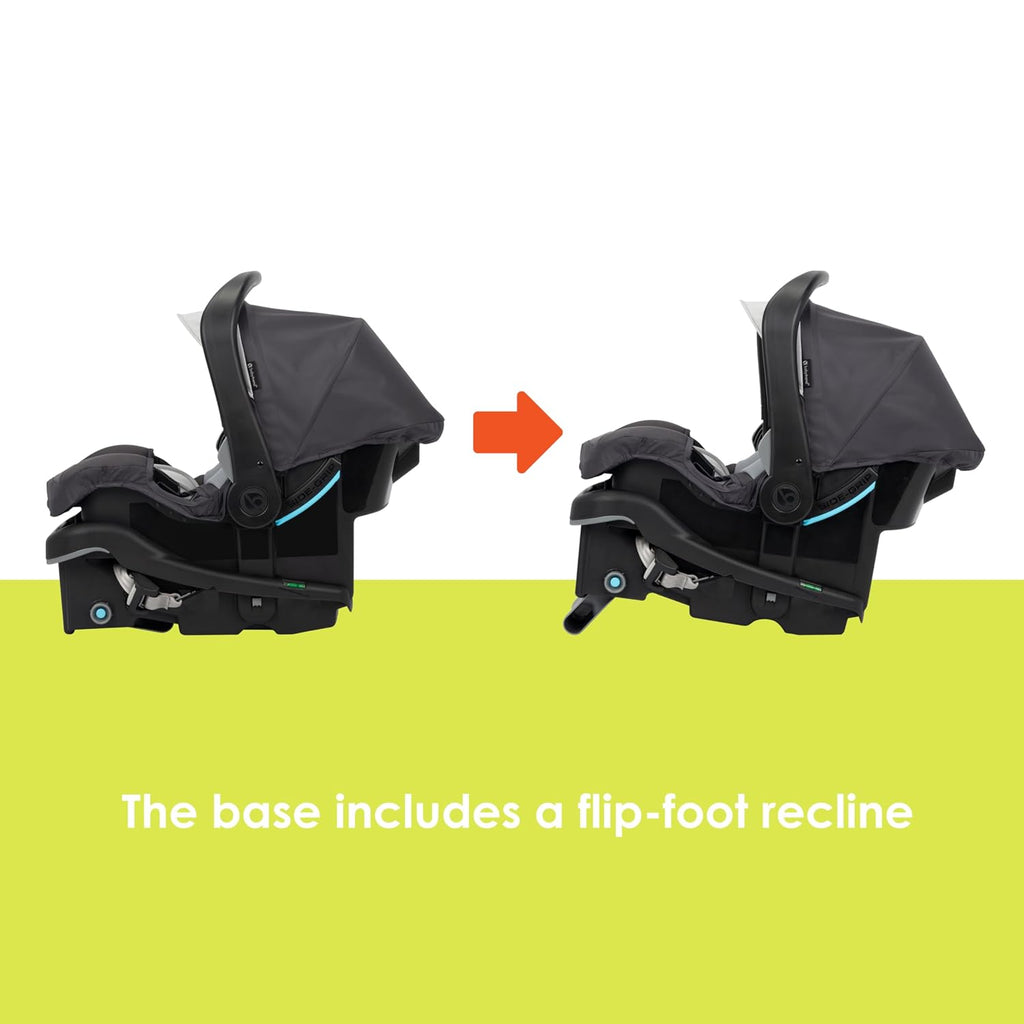 Baby Trend EZ-Lift™ PRO Infant Car Seat, Dash Midnight – Lightweight Premium Carry, Plush Infant Cushioning, Adjustable Harness Support