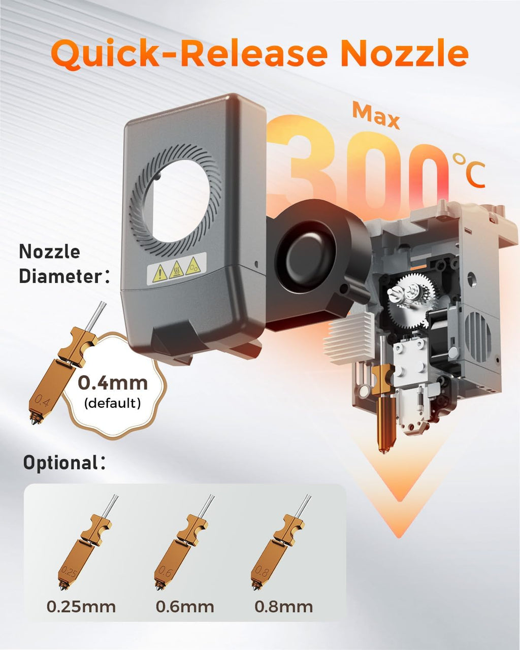 FLASHFORGE AD5X Multi-Color 3D Printer 4 Colors with IFS, Fully Auto Leveling FDM 3D Printer with Max 600mm/s High Speed Printing and Max 300°C Nozzle, Large Printing Size 220 * 220 * 220mm