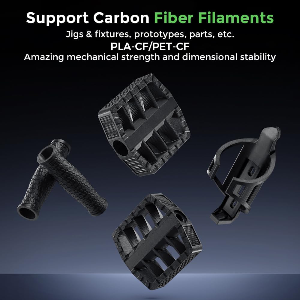 Creality K1C 3D Printer, 3D Printers with 600mm/s Fast Printing Speed, Support Carbon Fiber Filament 300℃ High-Temp Print, Auto Leveling and Clog-Free Direct Extruder 8.66x8.66x9.84 inch