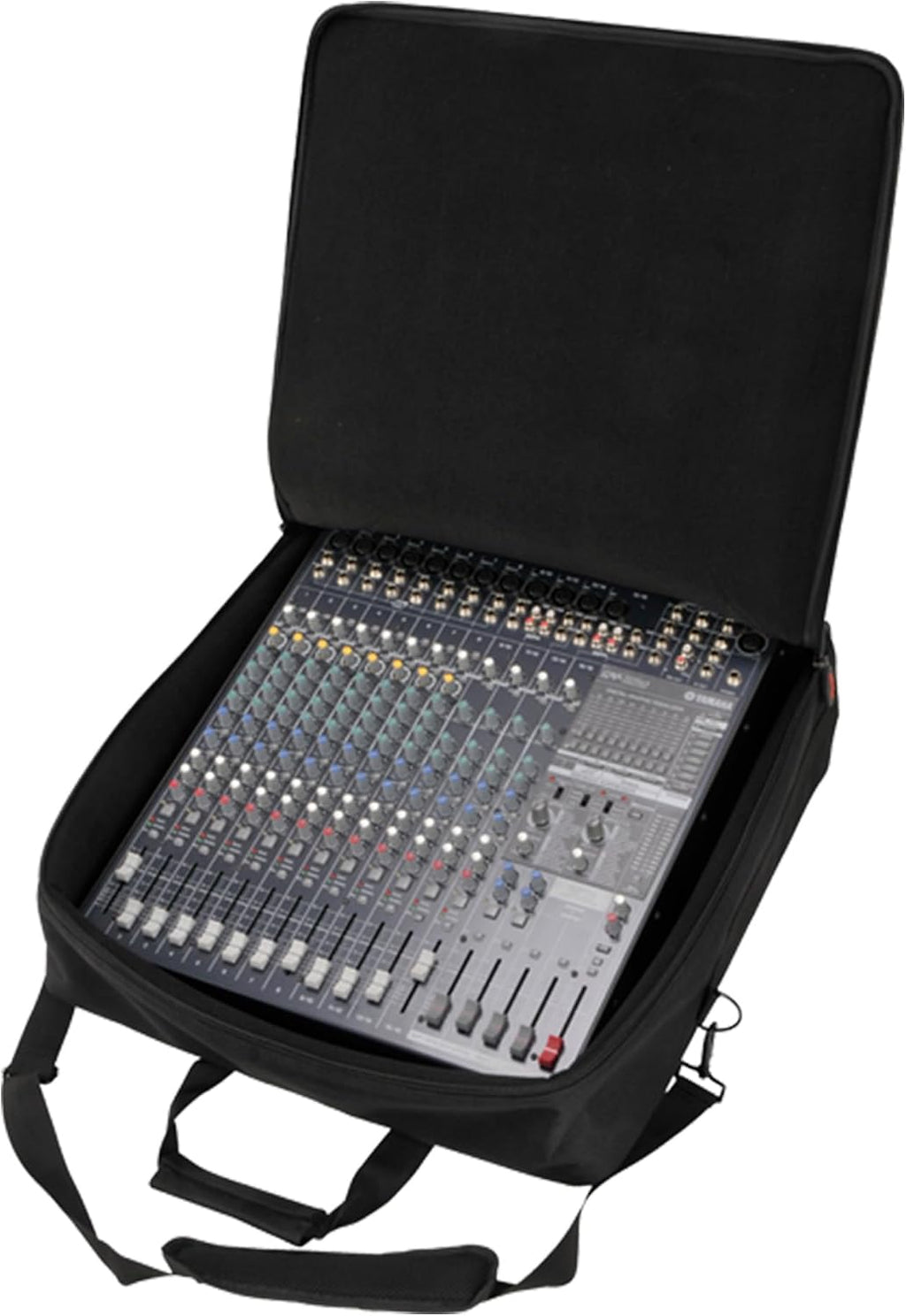 SKB Cases 1SKB-UB2020 UB Series Mixer Case, Padded Audio Equipment Bag for DJ Mixer, Recorder, Controller and Studio Gear, 20 x 20 x 5 Inch, Black