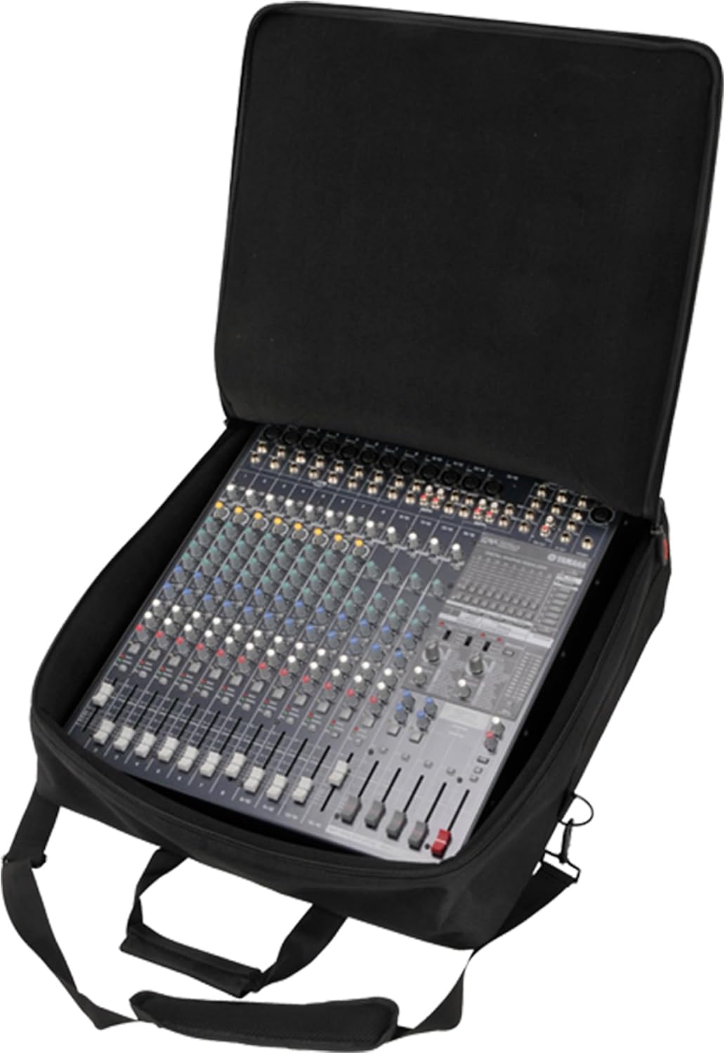 SKB Cases 1SKB-UB2020 UB Series Mixer Case, Padded Audio Equipment Bag for DJ Mixer, Recorder, Controller and Studio Gear, 20 x 20 x 5 Inch, Black
