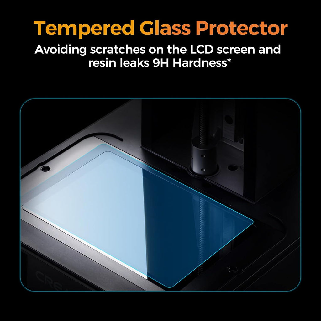 Creality 3D Printer HALOT R6 Resin 3D Printers:Upgraded Light Source with High-Precision Printing LCD Monochrome Screen,Easy Operation No Assembly Required for Kids and Beginner
