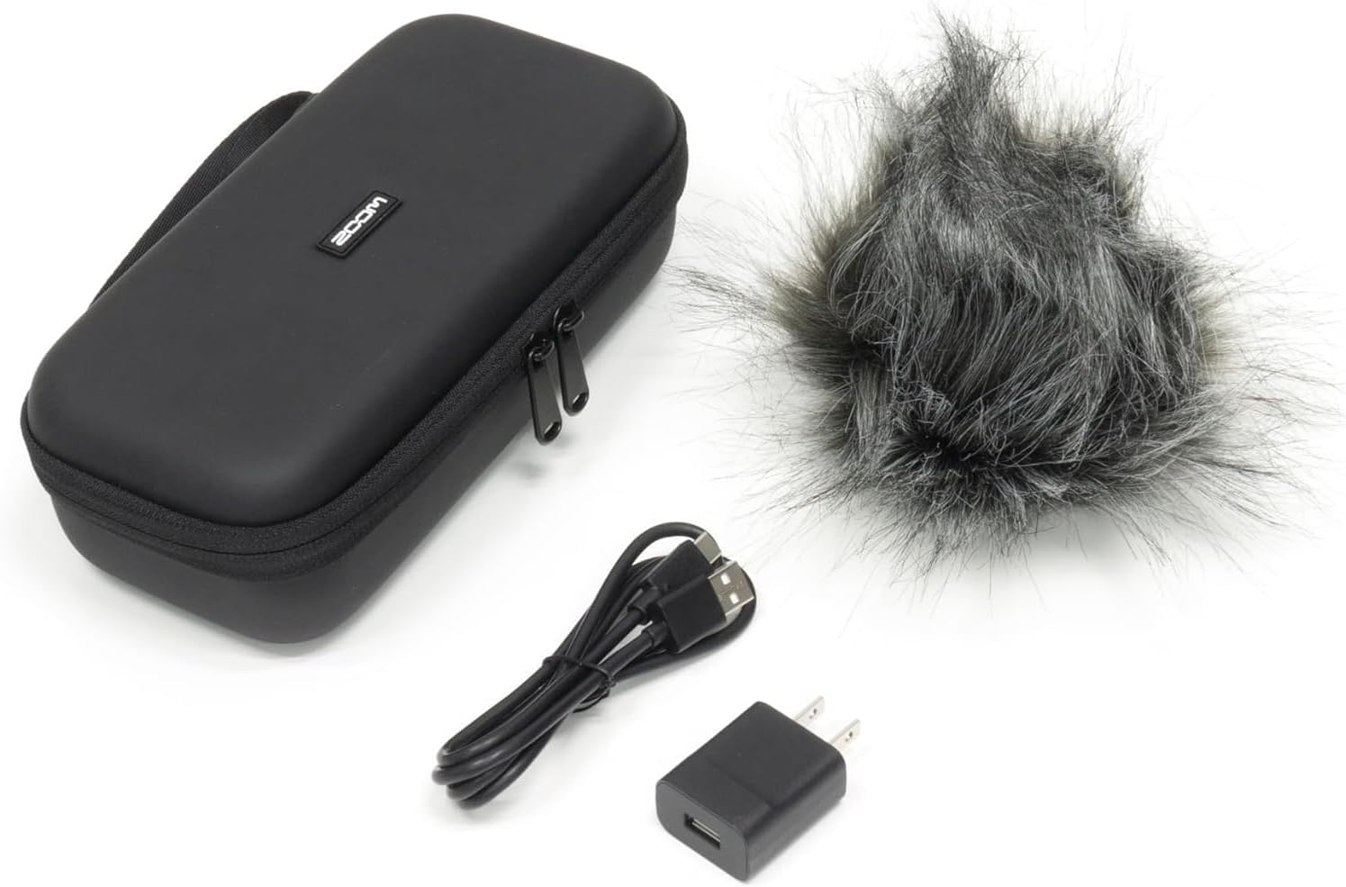 Zoom H6essential 6-Track 32-Bit Float Portable Audio Recorder Bundle with APH-6e H6essential Accessory Pack with Hairy Windscreen, Padded Shell Case, AC Adapter, & USB C-Cable (H6e + APH6E Bundle)