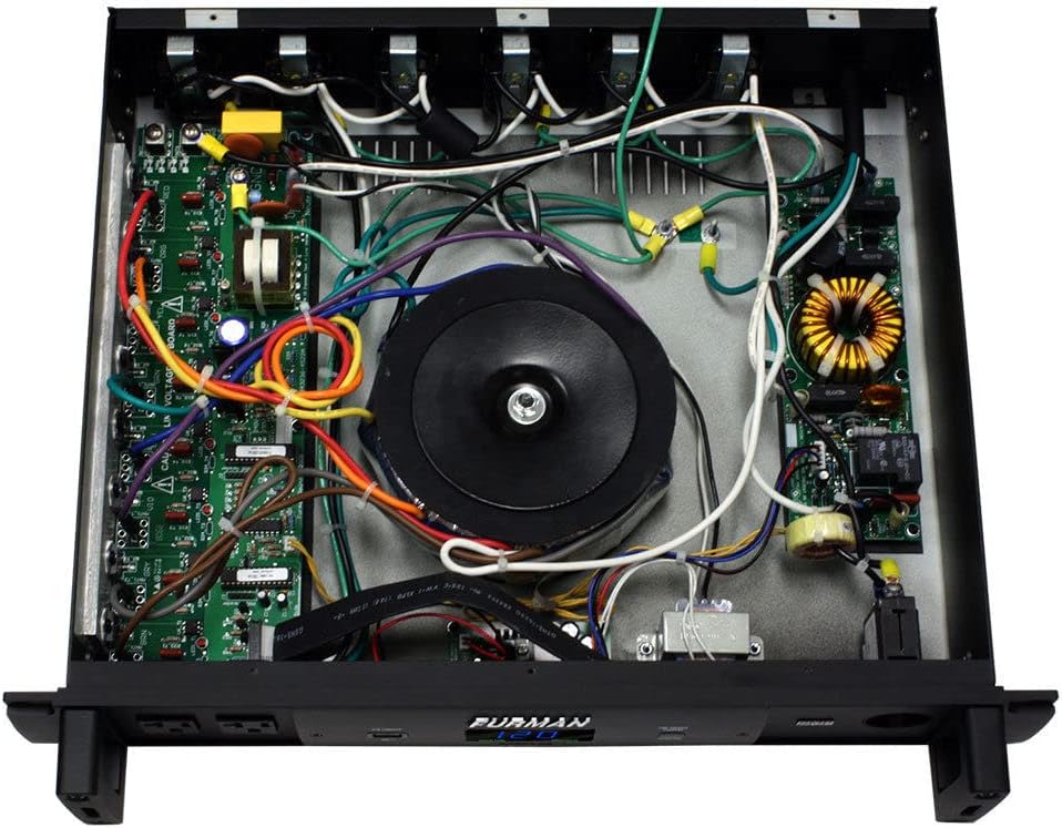 Furman P-2400 AR Power Conditioner True RMS Voltage Regulation Delivers Stable Voltage Output