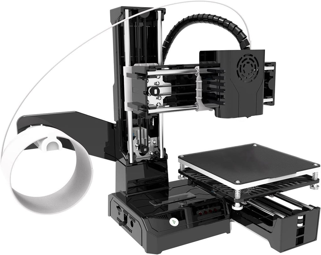 3D Printer for Kids and Beginners - Desktop Entry-Level 3D Printer with High Printing Accuracy, 100x100x100mm Print Volume