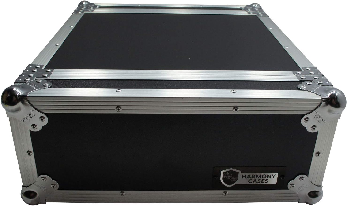 Harmony Audio Cases HC4UAD DJ Flight Amp 4U Rack Space Road Travel Amplifier Case