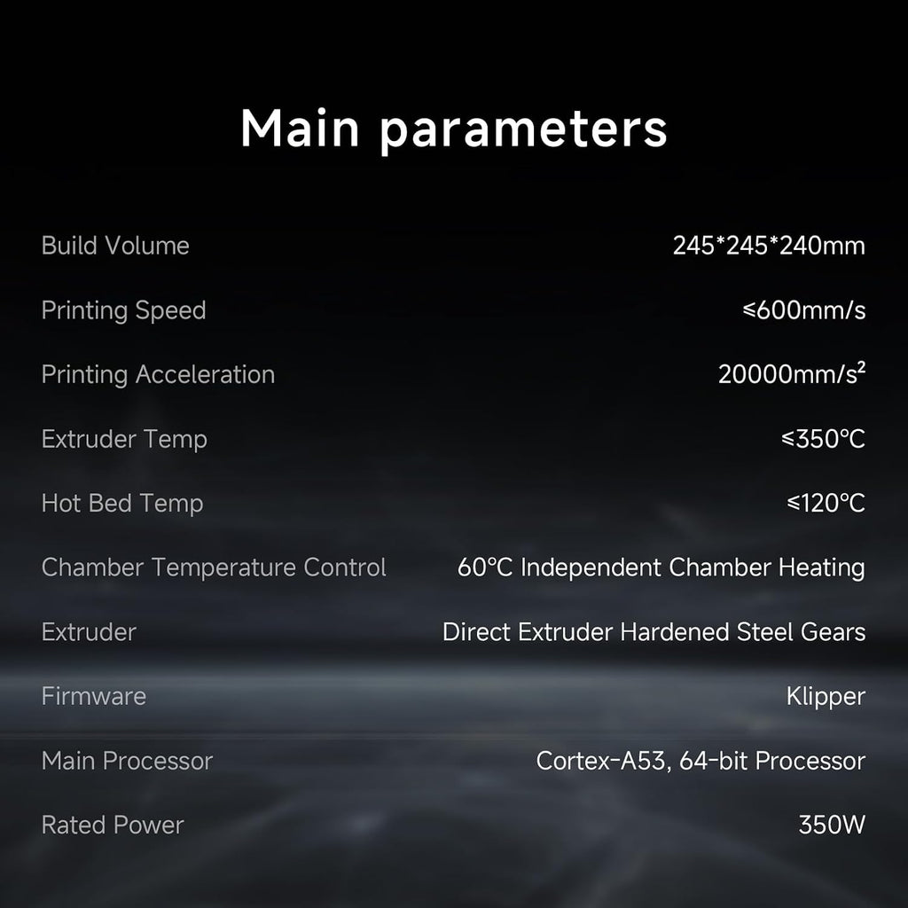 QIDI Q1 Pro 3D Printer, 600mm/s High-Speed Fully Auto Leveling 3D Printers with Camera, 60℃ Chamber Heat, 350°C Print Support Carbon Fiber Filament, Tangle Detection, Printing Size 9.65'x9.65'x9.45'