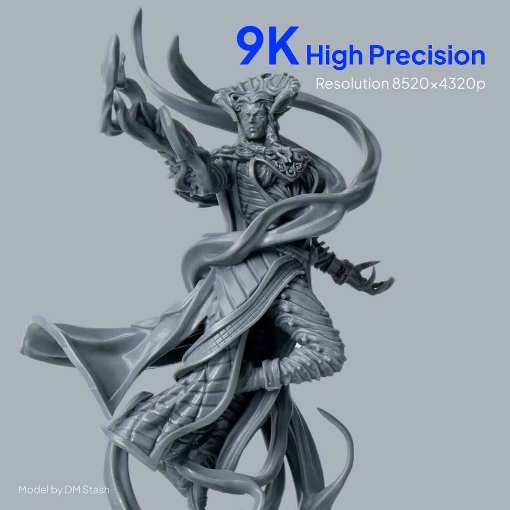 ELEGOO Mars 5 Ultra Resin 3D Printer with 7' 9K Mono LCD, 150mm/h High Speed Printing, Smart Automatic Leveling, Intelligent Detection, WiFi-Transfer, Printing Size of 6.04 × 3.06 × 6.49 inch