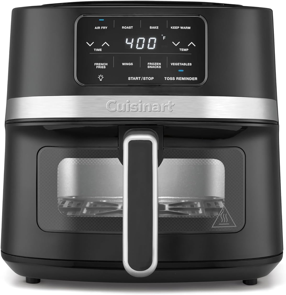 Cuisinart 4.5-Qt Basket Air Fryer, Interior light, Dishwasher-Safe Parts, 4 Presets, Roast, Bake, Broil, Air Fry & Keep Warm for Quick & Easy Meals (AIR-160C)
