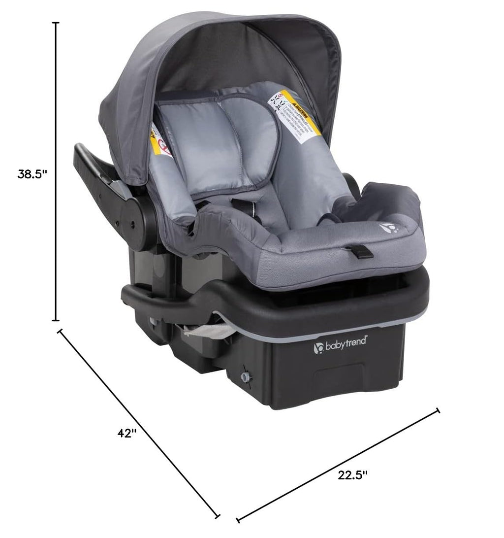 Baby Trend Passport® Cargo Stroller Travel System with EZ-Lift™ Plus Infant Car Seat, Grey Bamboo