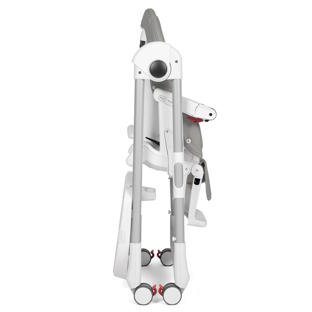 Peg Perego Prima Pappa Zero 3 - High Chair - for Children Newborn to 3 Years of Age - Made in Italy - Ice (Grey)