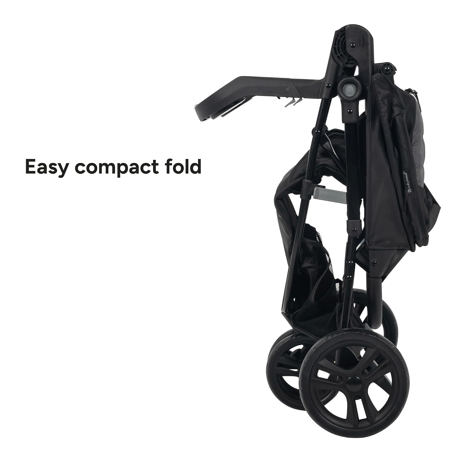 Baby Trend Venture 3-Wheel Stroller Travel System, Dash Black