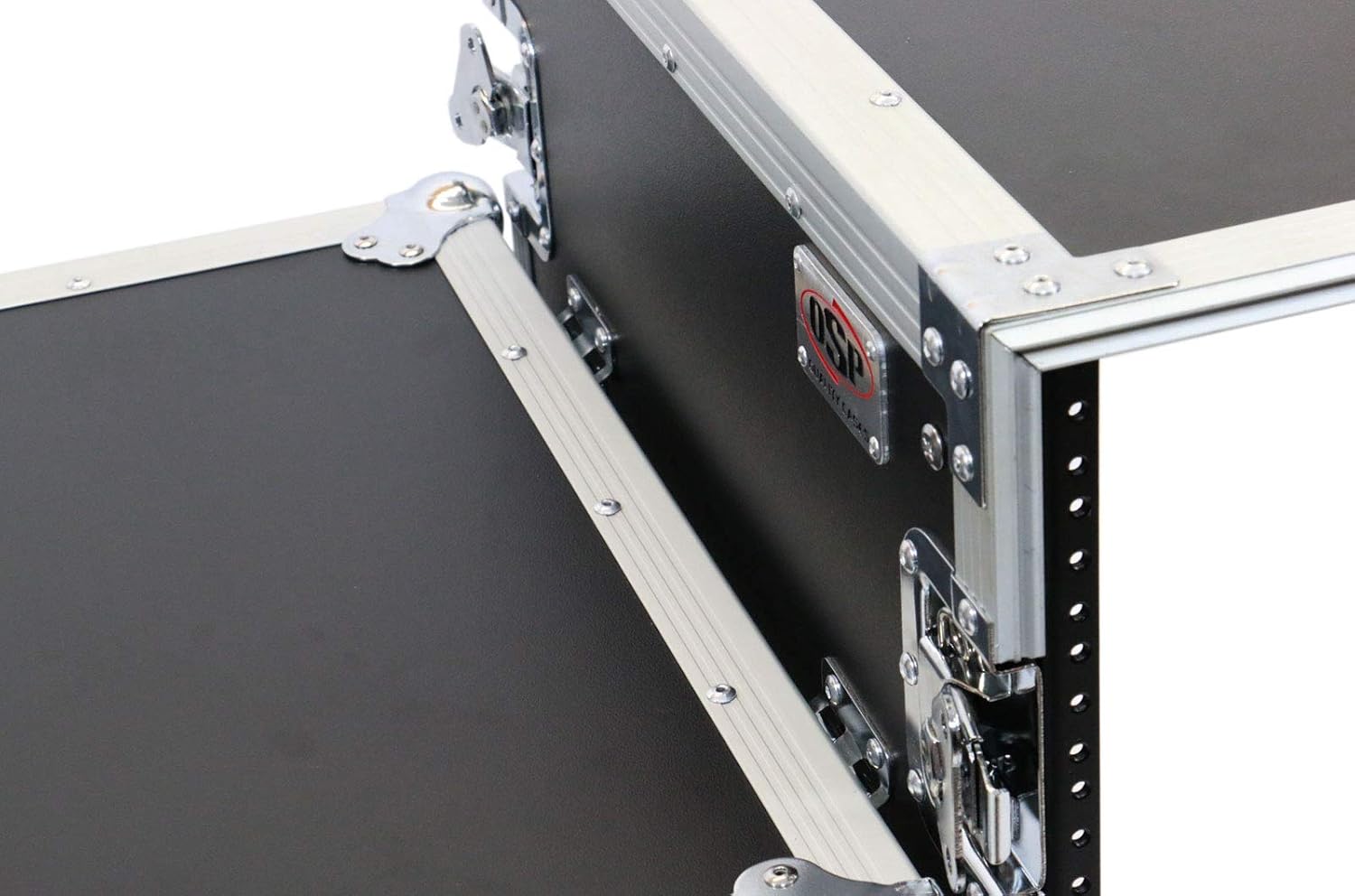 OSP Cases | ATA Road Case | 16-Space Amp Rack | 20' Deep | Standing Lid Table | RC16U-20SL