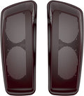 Advanblack Saddlebag Dual 6x9 Speaker lids, Audio Covers Fit for H-D Touring, Road Glide, Street Glide Special, Road King, 2014 2015 2016 2017 2018 2019 2020 2021 2022 2023