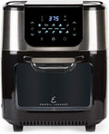 Emeril Lagasse AirFryer Pro with Rotisserie and Dehydrate, 6 Quart, Black and Stainless Finish
