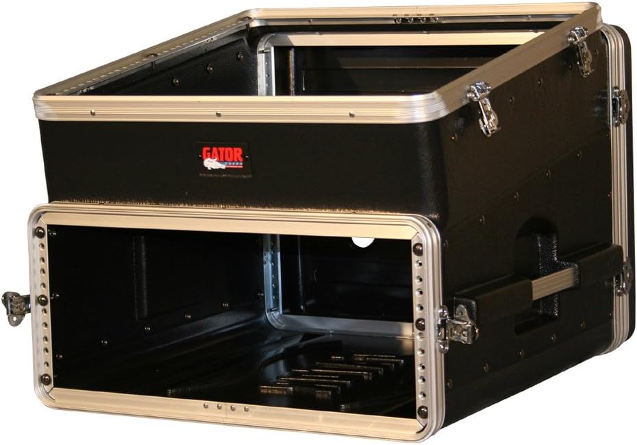 Gator 10U Top, 4U Side Console Audio Rack (GRC-10X4)