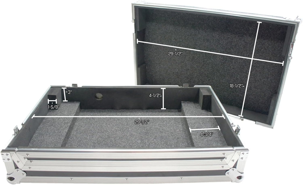 Harmony Audio Case HCXDJRX2 Flight Road DJ Case Compatible with Pioneer XDJ-RX2 Controller