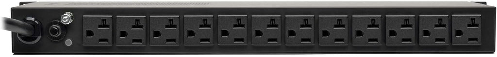 Tripp Lite Metered PDU, 20A, Isobar Surge Suppression 3840 Joules, (12 5-20R, 2 5-15R), 120V, L5-20P/5-20P, 1U Rack-Mount Power (PDUMH20-ISO)