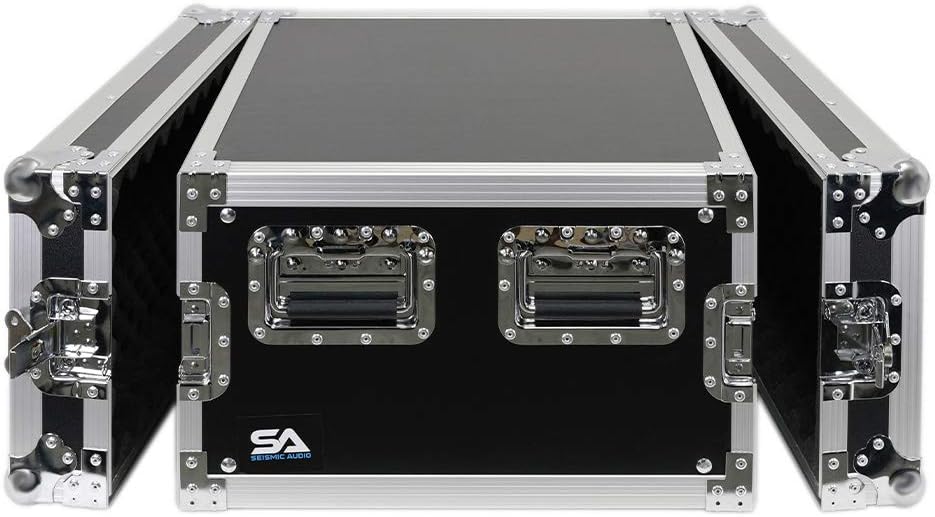 Seismic Audio - SA-PTR-6U - 6 Space Pro Audio DJ Road Rack Case - Pro Tour Grade