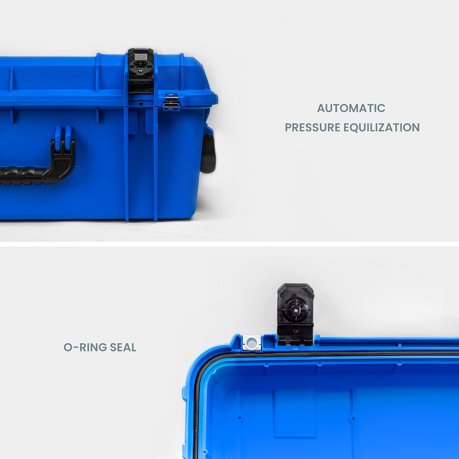 Seahorse 920 Heavy Duty Protective Dry Box Case With Customizable Accuform Foam - USA Made for Professional Photographers/TSA Approved/Mil Spec / IP67 Waterproof
