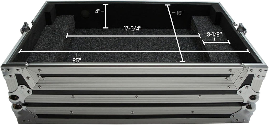 Harmony Audio HCDDJ800 Flight Glide DJ Custom Case Compatible with Pioneer DDJ-800