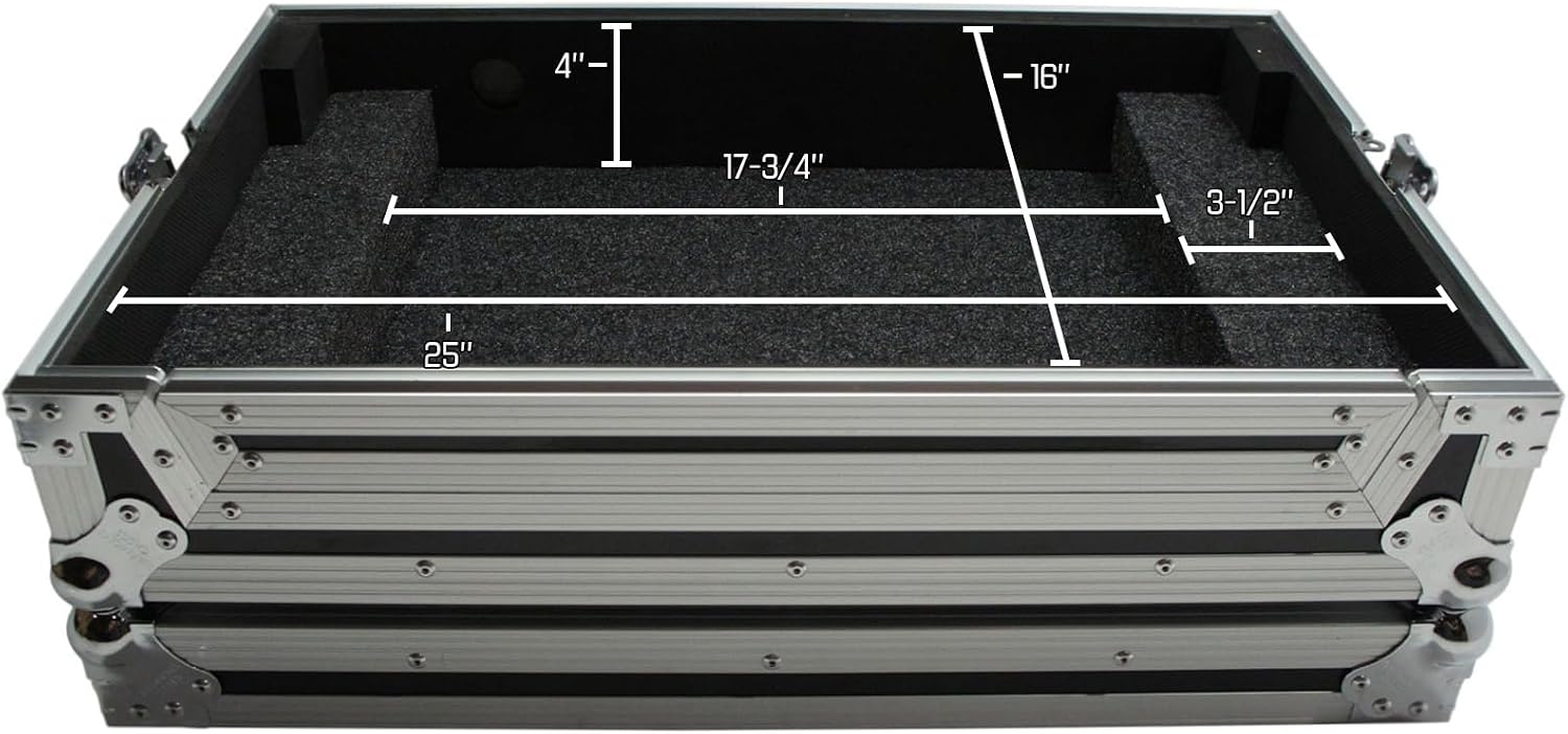 Harmony Audio HCDDJ800 Flight Glide DJ Custom Case Compatible with Pioneer DDJ-800