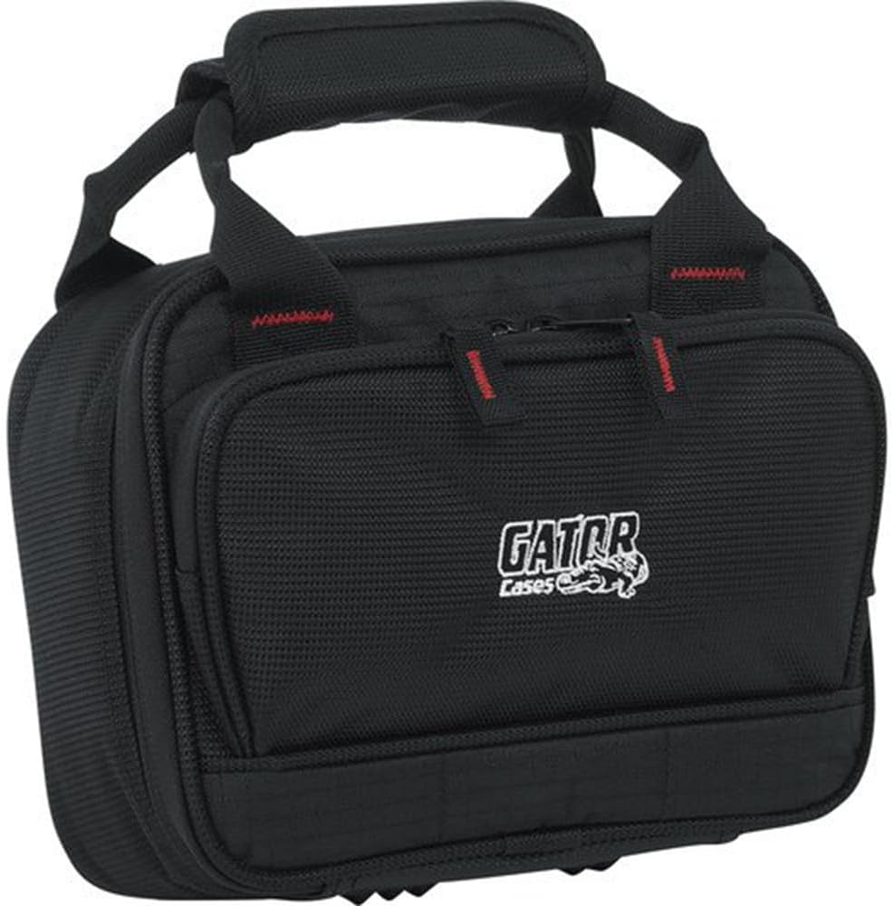 Mackie 402VLZ4 4-Channel Ultra-Compact Mixer Bundle with G-MIXERBAG-0608 Padded Nylon Mixer/Equipment Bag Kit