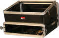 Gator Cases Lightweight ATA Molded Slant-Top Console Rack Case, 8U Top and 2U Side (GRC-8X2)