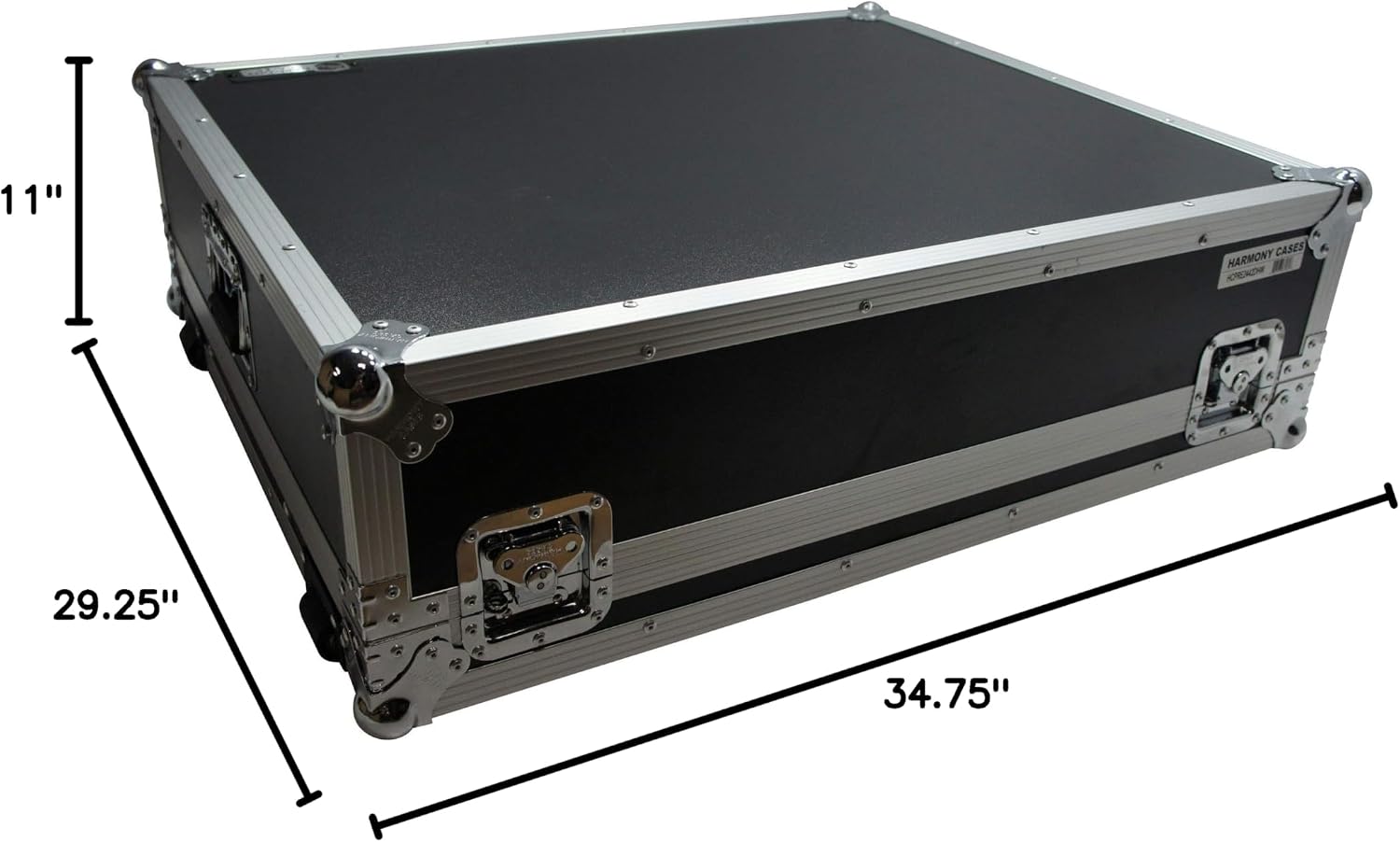 Harmony Audio HCPRE2442DHW Flight Dog House Road Case Compatible with Presonus StudioLive 24 Mixer