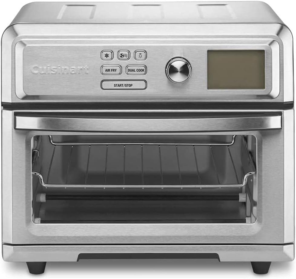 Cuisinart TOA-65 Digital AirFryer Toaster Oven with Intuitive Programming Options Bundle with 1 YR CPS Enhanced Protection Pack