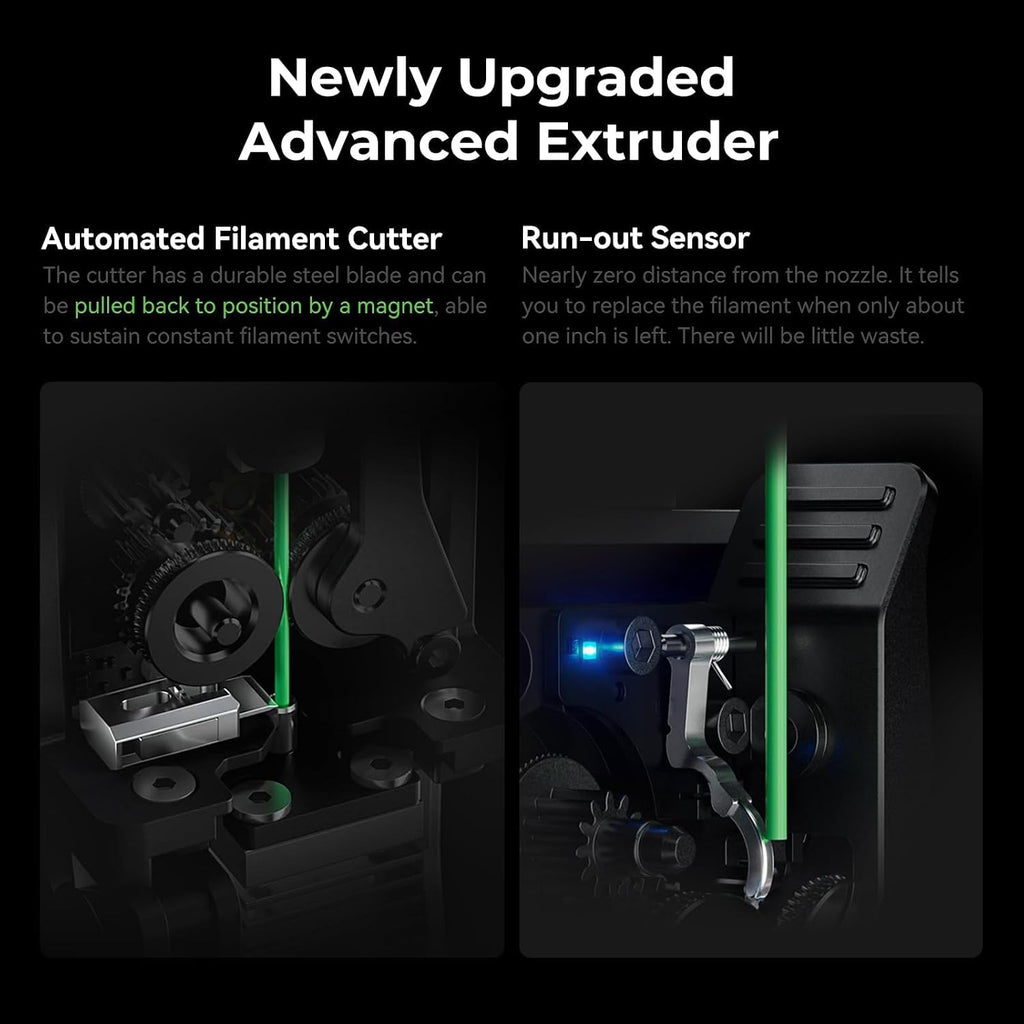 Creality K2 Plus 3D Printer, Support Multi Color Printing Needs CFS, Max 600mm/s Fast Printing, Dual AI Cameras, Full-auto Leveling, Ready-to-Use FDM 3D Printers, Large Build Volume 350x350x350mm