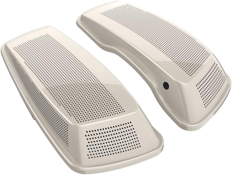 Advanblack Saddlebag Dual 6x9 Speaker lids, Audio Covers Fit for H-D Touring, Road Glide, Street Glide Special, Road King, 2014 2015 2016 2017 2018 2019 2020 2021 2022 2023