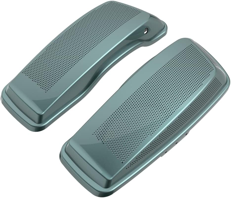 Advanblack Saddlebag Dual 6x9 Speaker lids, Audio Covers Fit for H-D Touring, Road Glide, Street Glide Special, Road King, 2014 2015 2016 2017 2018 2019 2020 2021 2022 2023