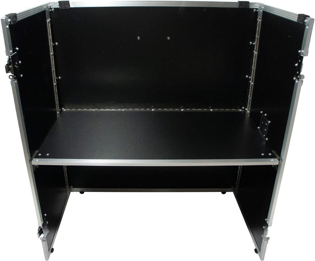 Harmony Audio Case HCSTAND36 DJ 36' x 33' Fold Out Station Stand Compatible with Full Size Coffin