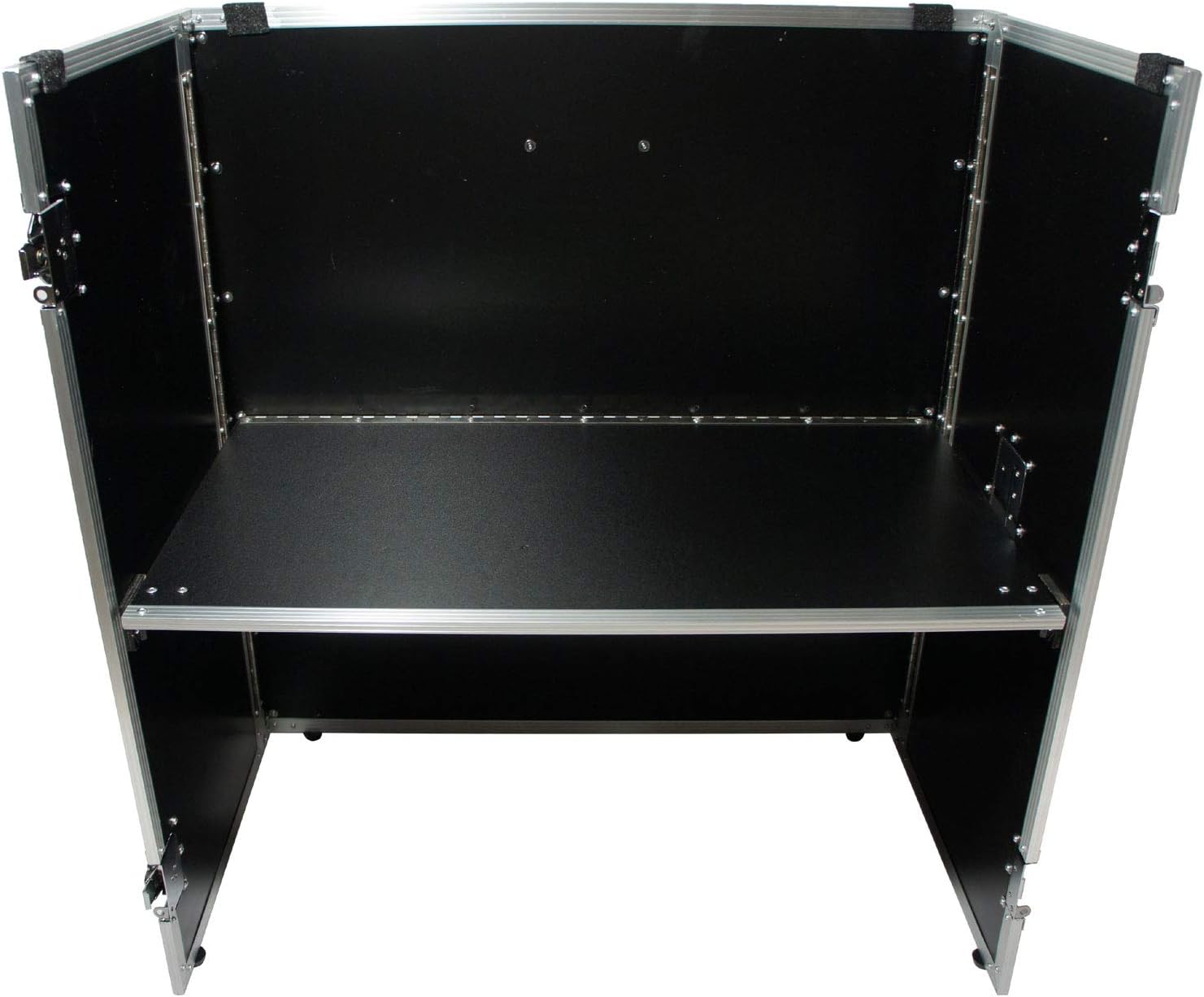 Harmony Audio Case HCSTAND36 DJ 36' x 33' Fold Out Station Stand Compatible with Full Size Coffin