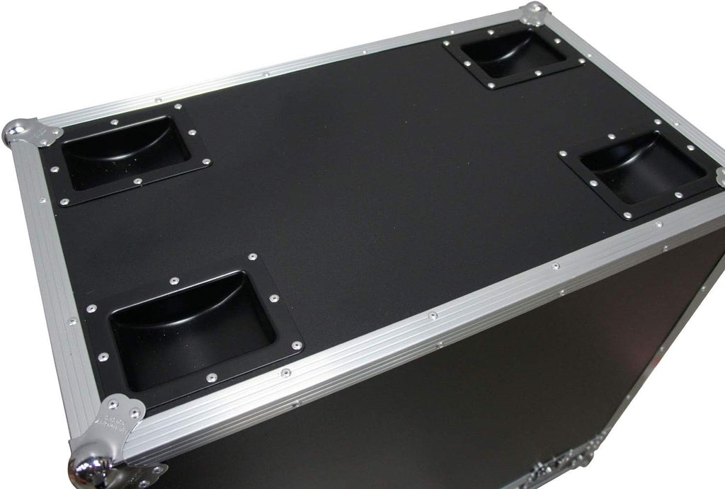 Harmony Audio Cases HC2EON15C Pro DJ Rolling Road Case Compatible with (2) JBL EON615 Speakers