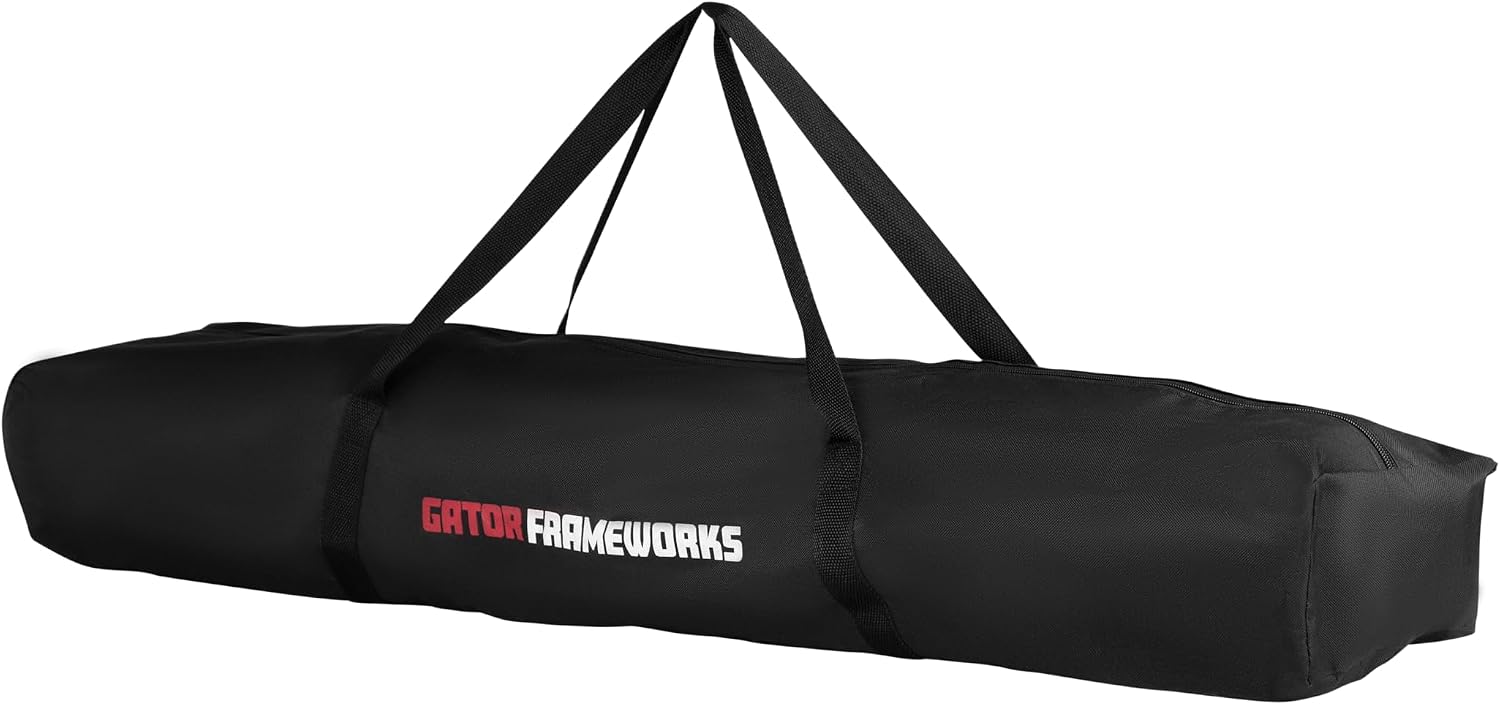 Gator Frameworks Single Compartment Carry Bag-Fits up to (6) Microphone Stands, (GFW-6XMICSTANDBAG)