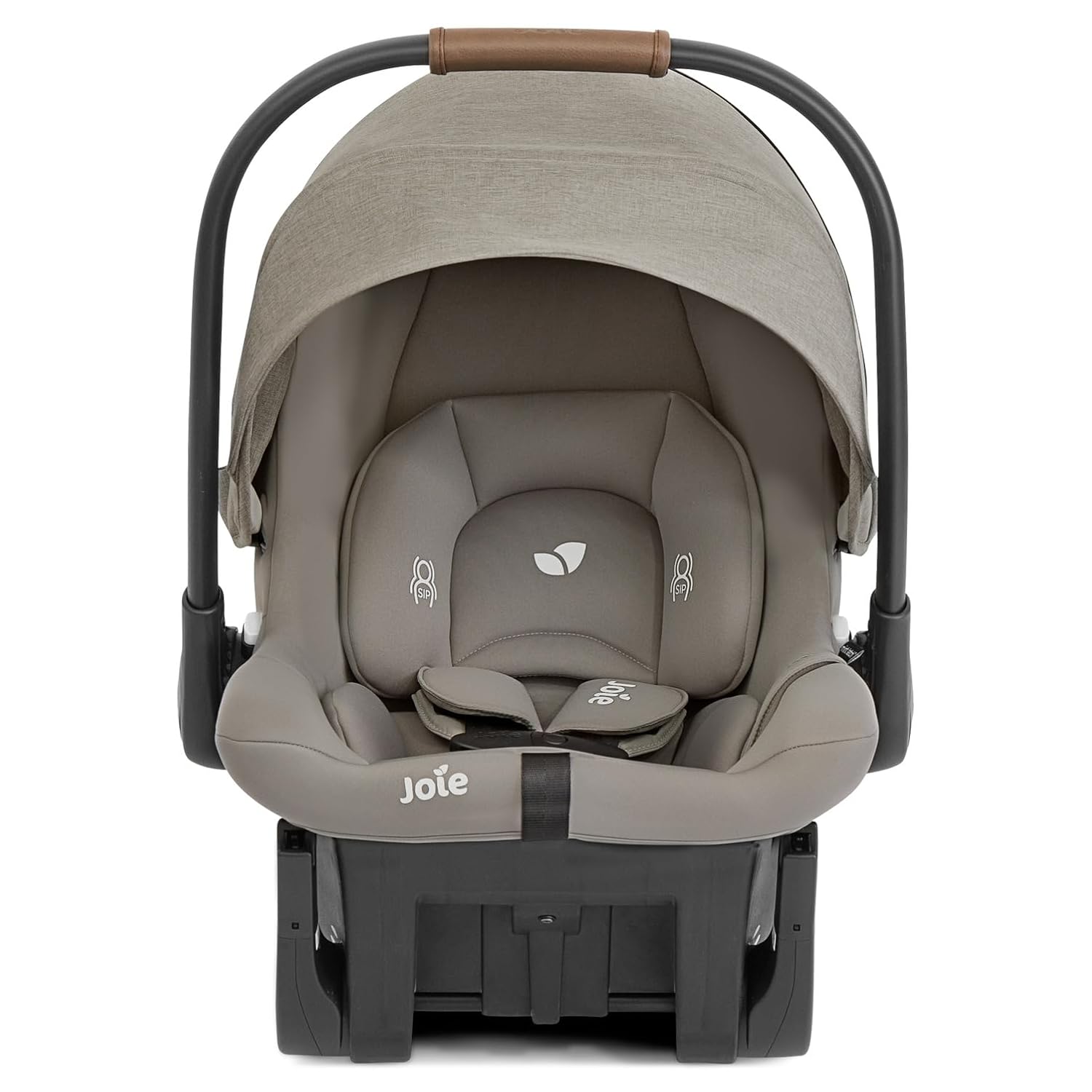 Joie Mint Latch Baseless Infant Car Seat – Lightweight, Built-in Rigid Latch Connectors and Side Impact Protection – No Base Installation Required (Dove)