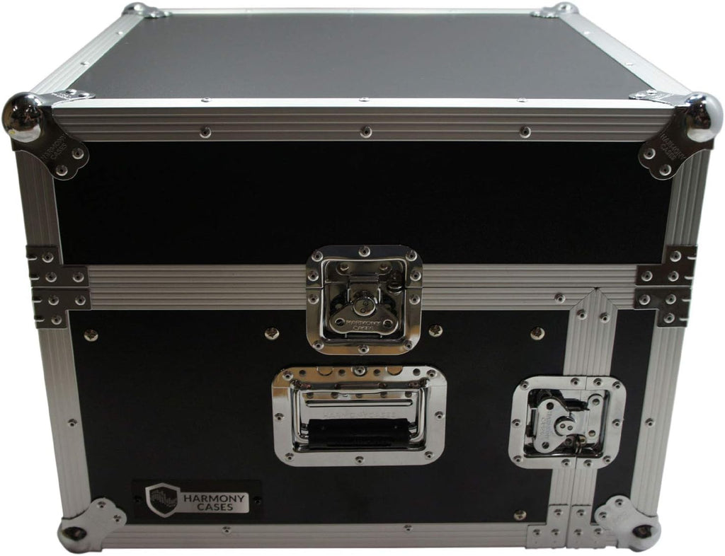 Harmony Audio Cases HCM4ULT DJ Laptop Glide 10U Slant Top 6U Vertical Rack Case New