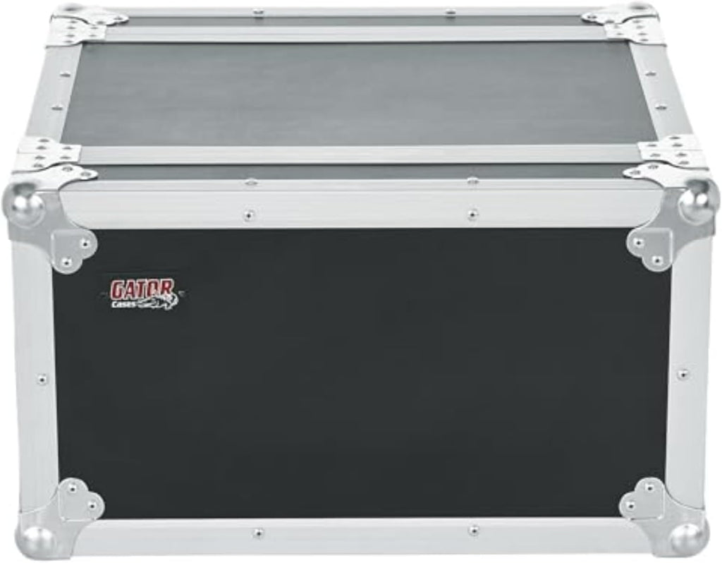 Gator Cases G-TOUR Series Shallow Audio Road Rack with Heavy-Duty Tour Grade Hardware, 15' Rackable Depth, 6U (G-TOUR EFX6U)