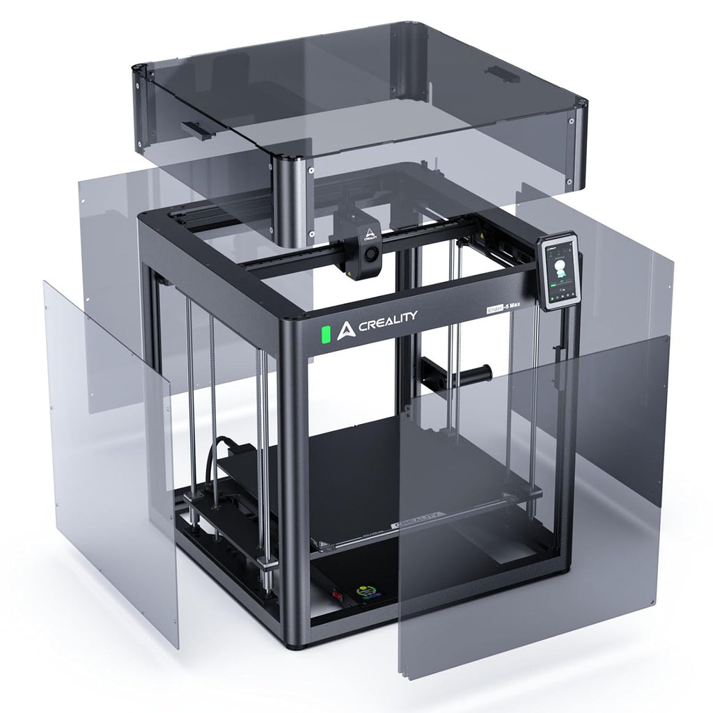 Creality Ender 5 Max Enclosure Official Upgrade Kit Transparent Acrylic Dust-Proof Constant Temperature Protective Cover for Creality Ender 5 Max