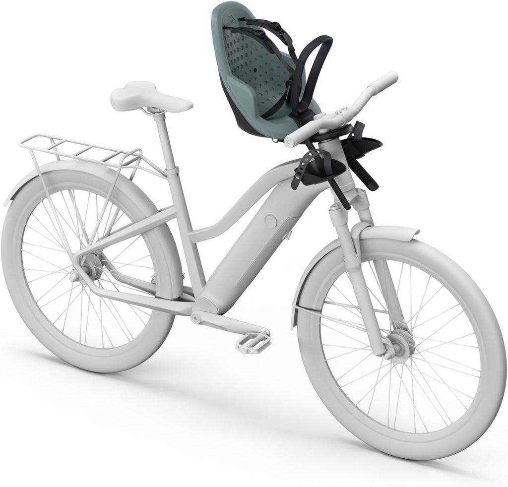 Thule Yepp 2 Mounted Child Bike seat, Adjustable footrests, 5-Point Harness and Easy to Mount Design