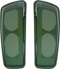 Advanblack Saddlebag Dual 6x9 Speaker lids, Audio Covers Fit for H-D Touring, Road Glide, Street Glide Special, Road King, 2014 2015 2016 2017 2018 2019 2020 2021 2022 2023