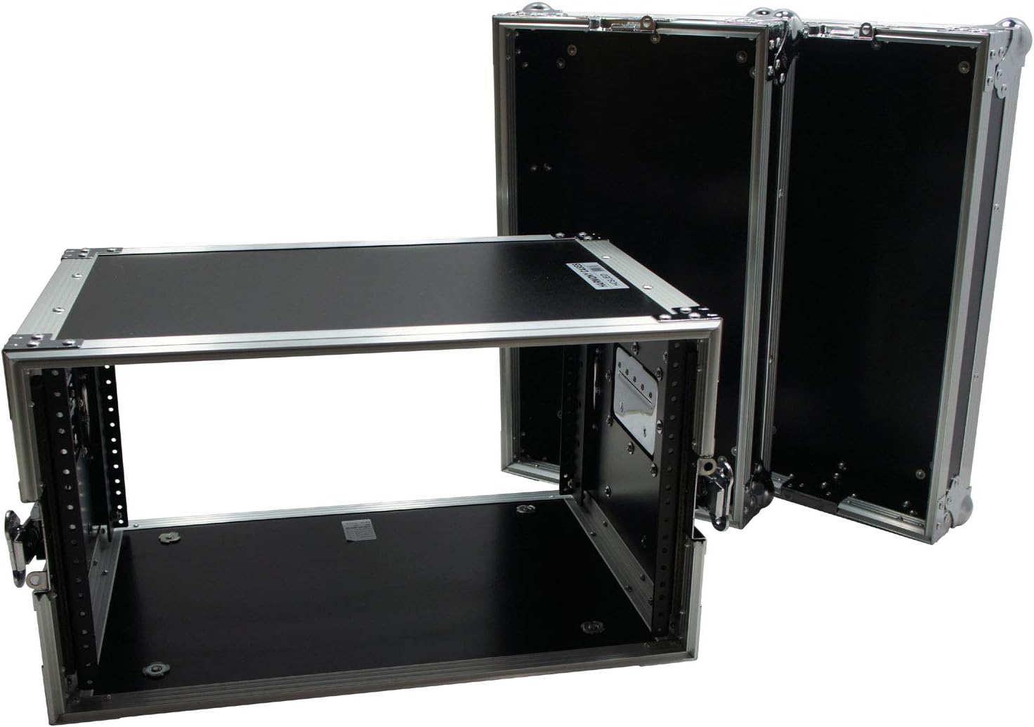 Harmony Audio Cases HC6UED Pro DJ Flight 6U FX Effect 16' Depth Road Vertical Case