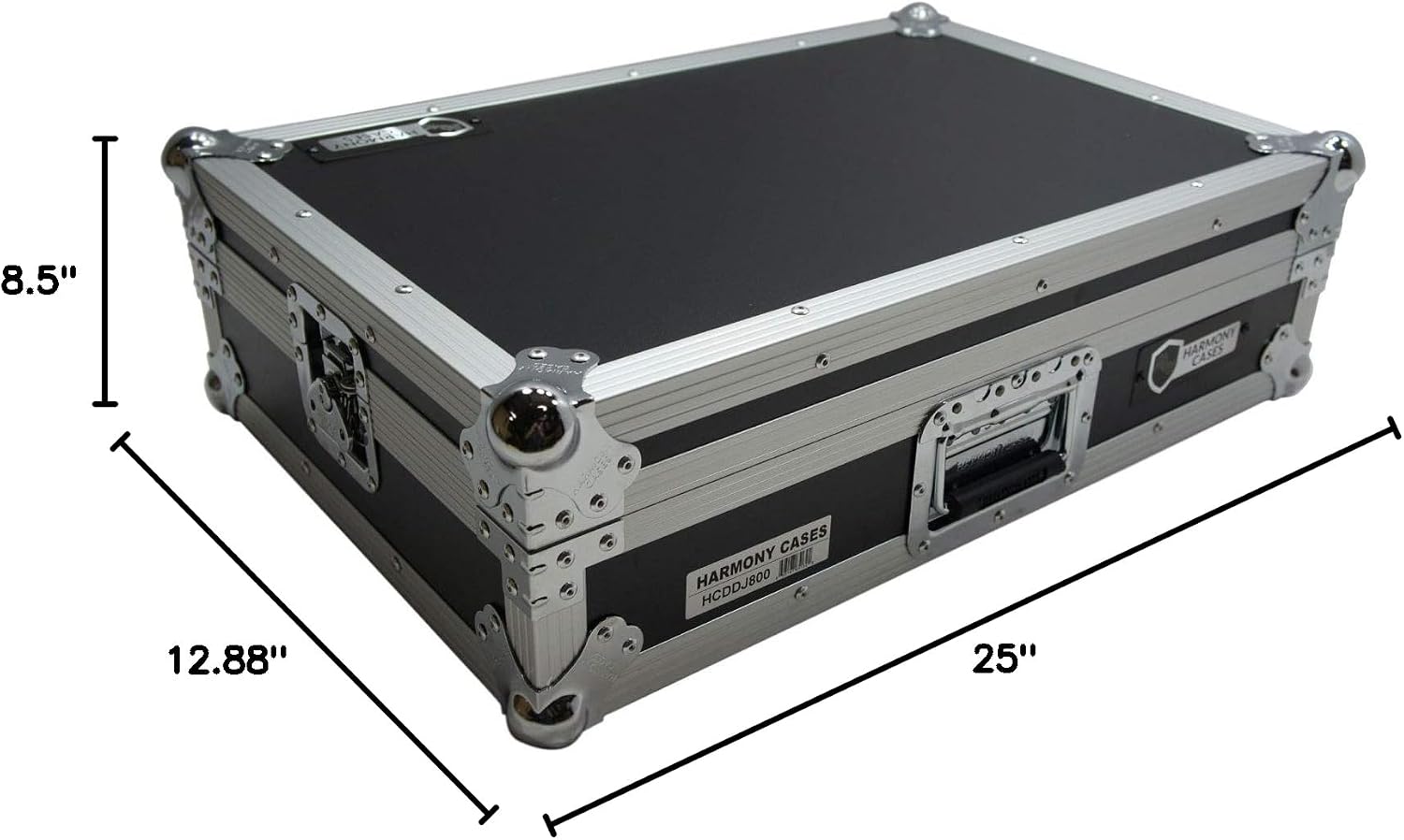 Harmony Audio HCDDJ800 Flight Glide DJ Custom Case Compatible with Pioneer DDJ-800