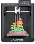 Flashforge Adventurer 5M 3D Printer for Beginners, 600mm/s Fast Printing, Direct Drive (280°C), Auto-Leveling, 8.7'x8.7'x8.7' PEI Build Plate - Ideal for Home, School & Makers