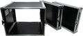 Harmony Audio HC8UAD DJ Flight Amp 8U Rack Space Road Travel Amplifier Case