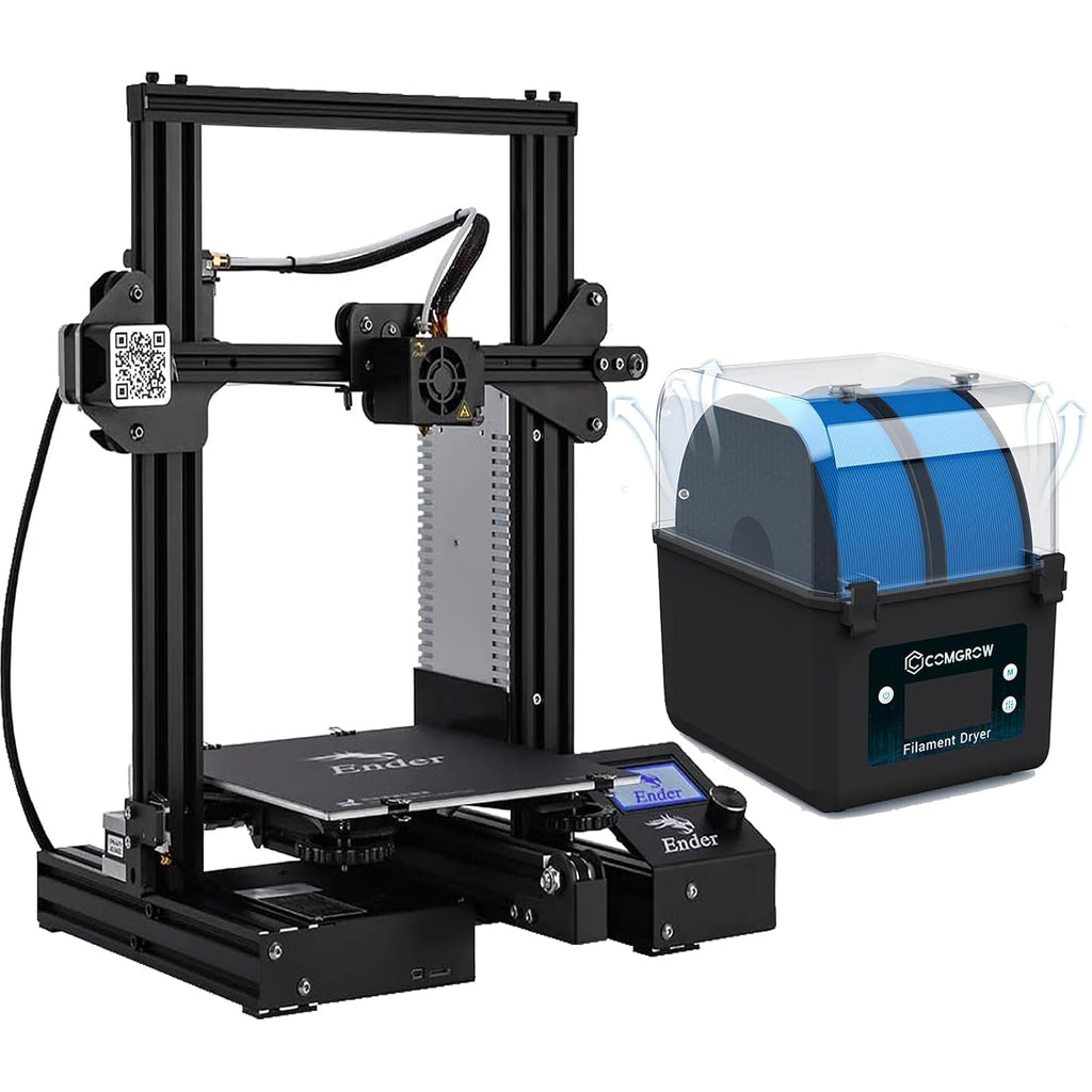 Creality Ender 3 3D Printer with Comgrow Filament Dryer